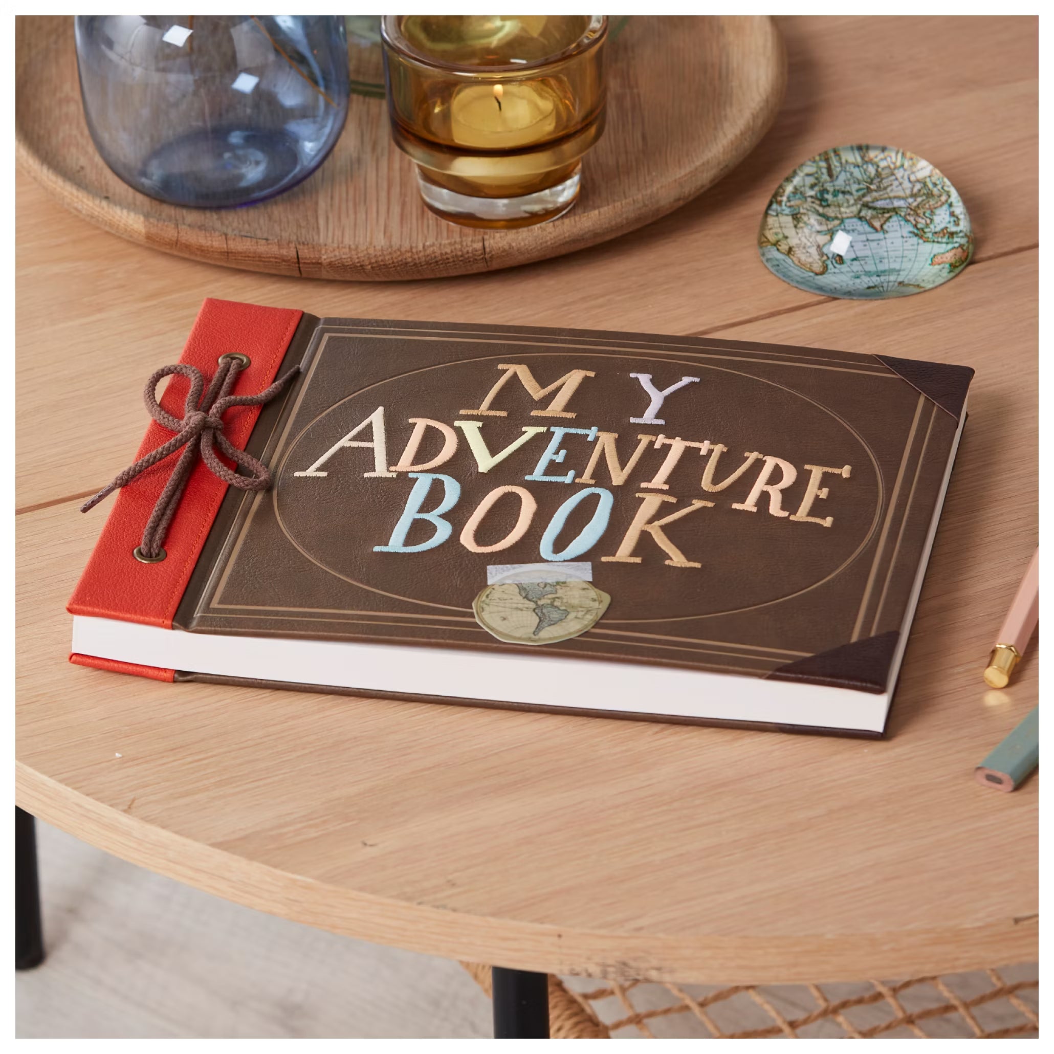 Above - DIN A4 adventure book in the style of a replica